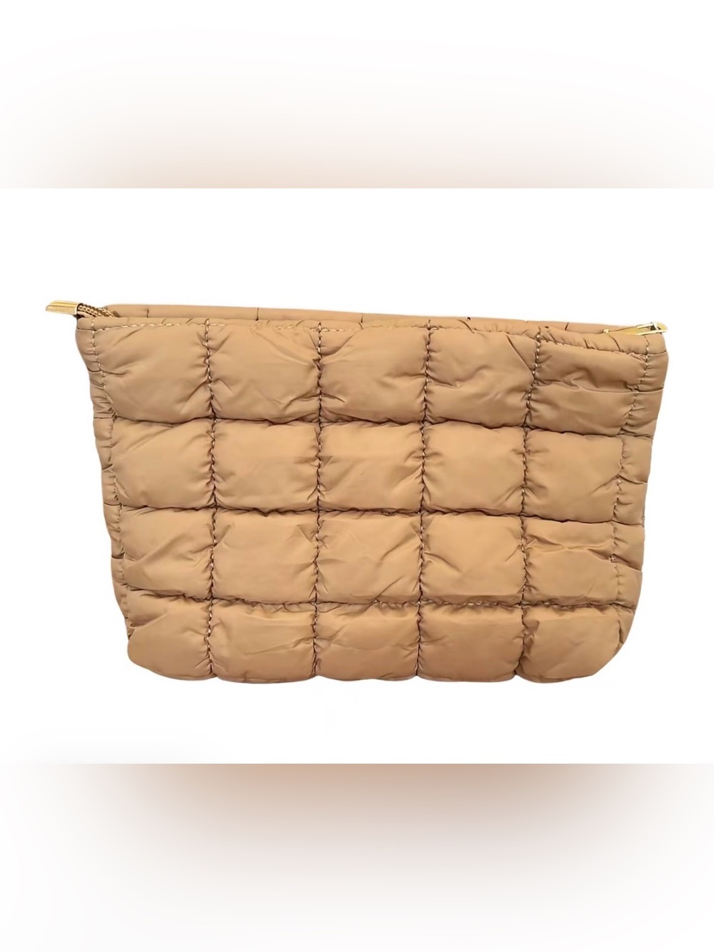 Nylon Puffer Pouch - Cosmetic Bag, Organizer for Tech and More travel makeup